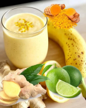 Banánovo citrónové smoothie so zázvorom 